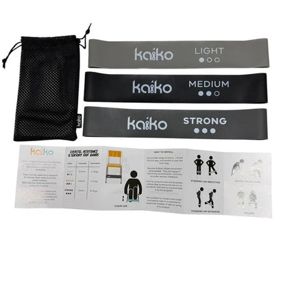Exercise & Sensory Foot Band Set | 3 Resistance Levels