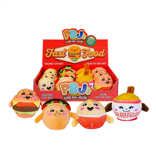 Fast Food Plush Ball Jellies