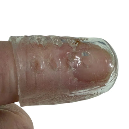 Clear Finger Protectors : Set of 10 – Finger or Toe Protectors and Picking Supports