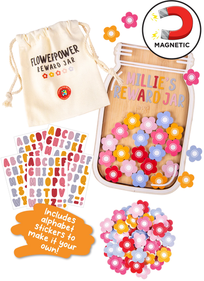 Flower Power Reward Jar