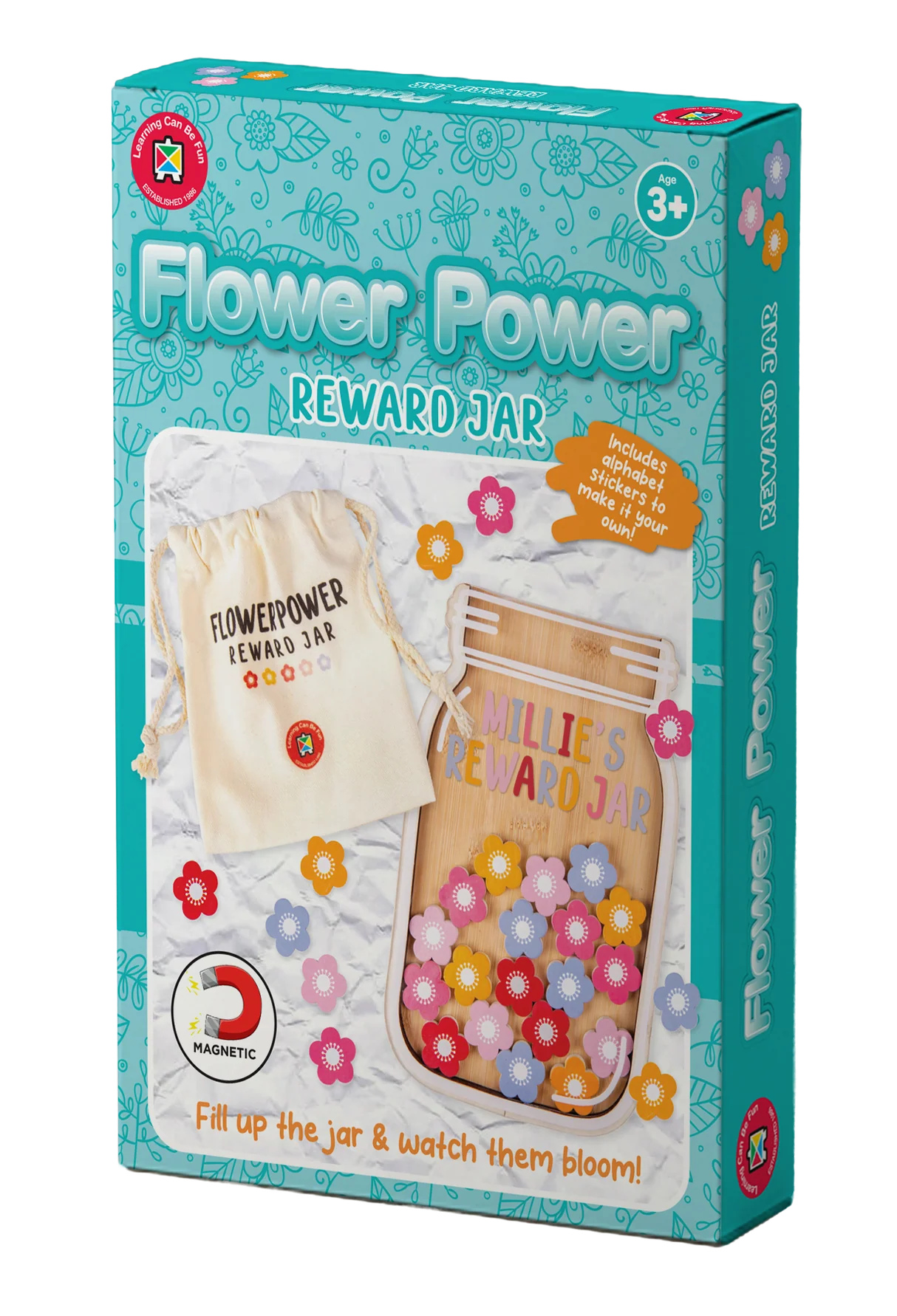 Flower Power Reward Jar