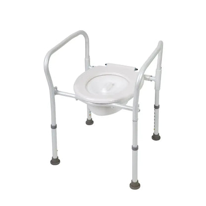 Homecraft Aluminium Folding Over Toilet Aid, without Bucket and Lid