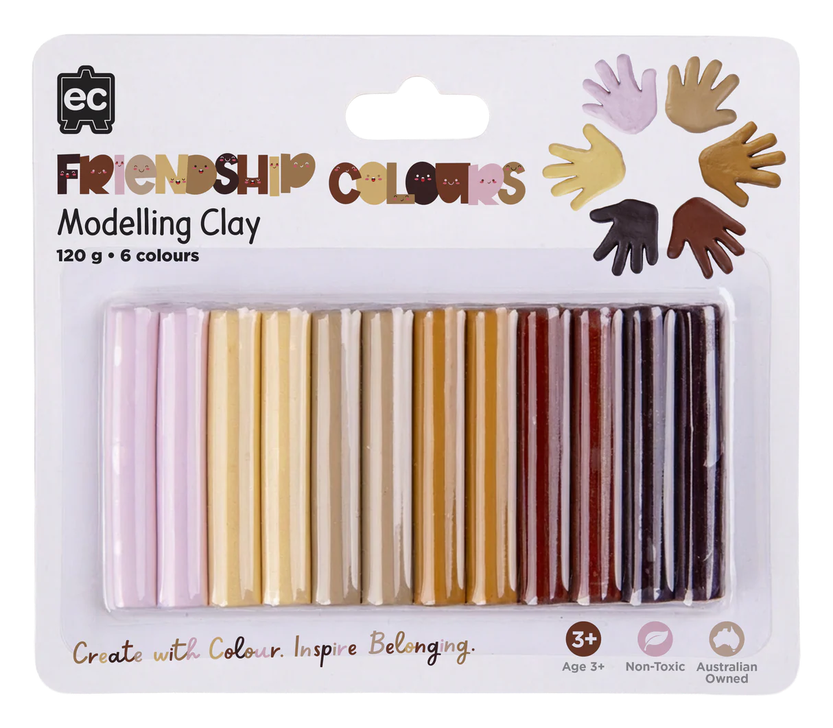 Friendship Colour Modelling Clay 120g set