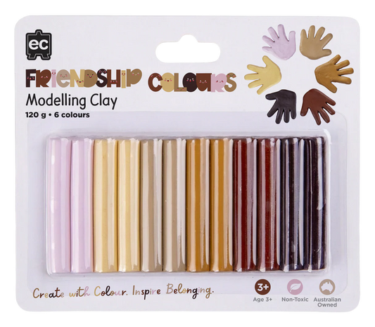 Friendship Colour Modelling Clay 120g set
