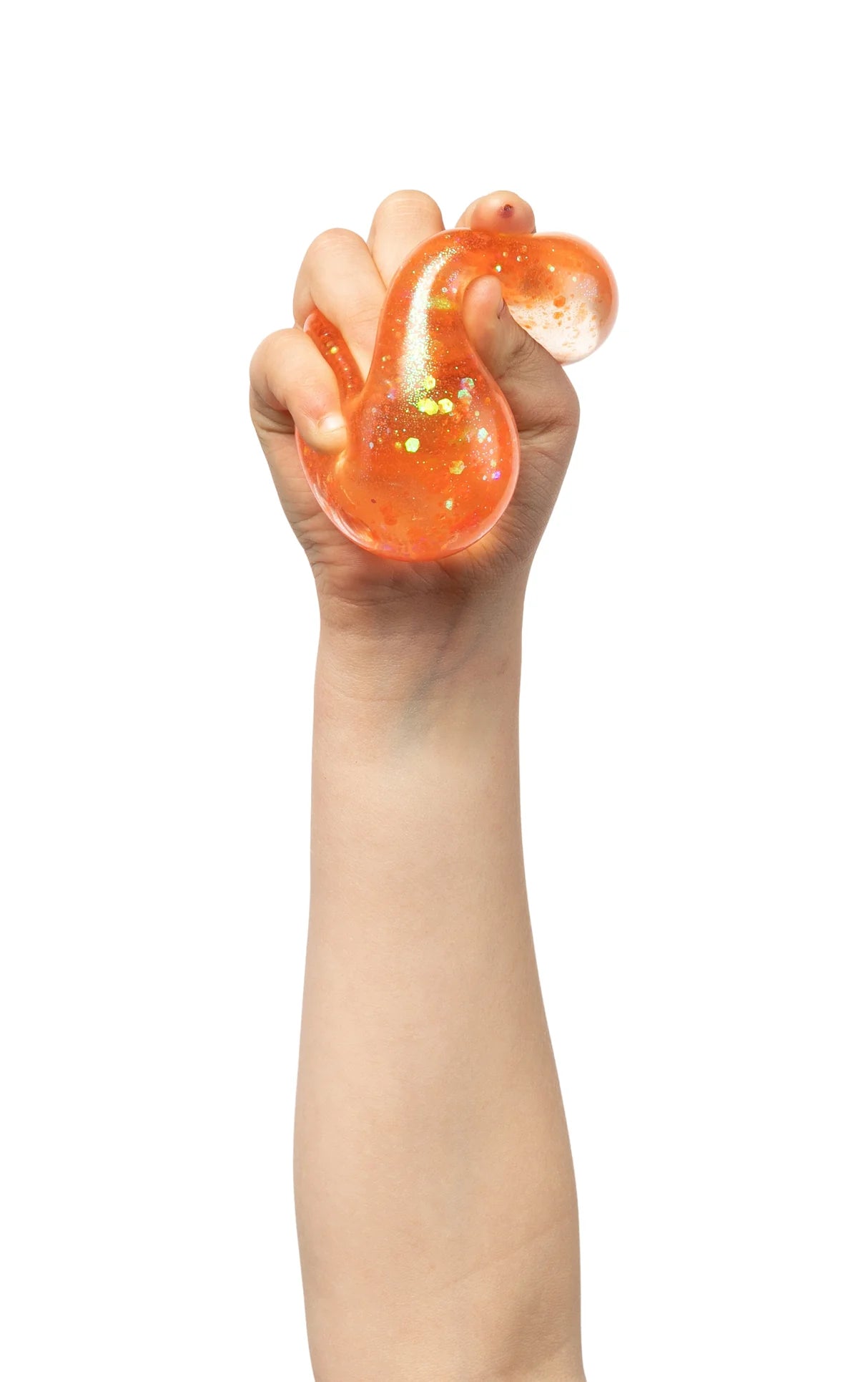 Galaxy Glitter Balls Orange