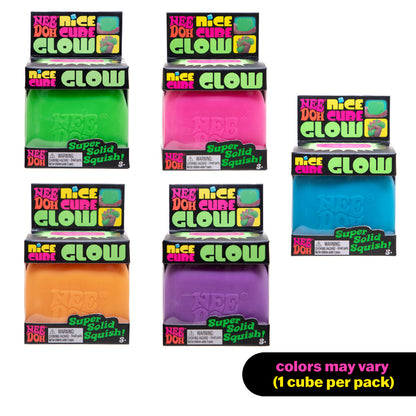Glow in the Dark Nice Cube Nee Doh