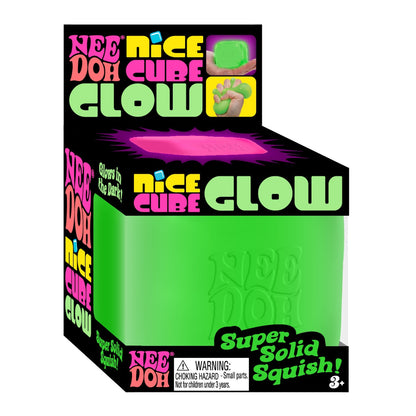 Glow in the Dark Nice Cube Nee Doh