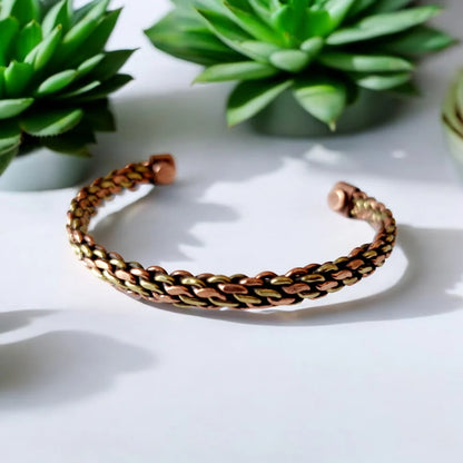 Golden Unity - Premium Copper Magnetic Bracelet