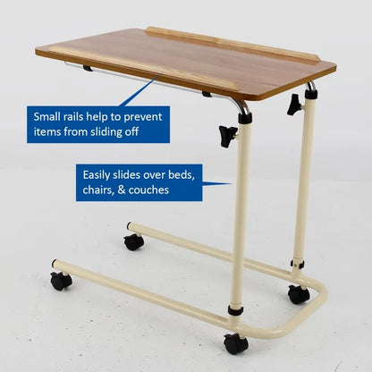 Homecraft Tilting Overbed Table with Castors