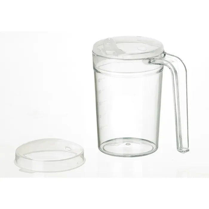 Homecraft Shatterproof Mug, with Spout and Recessed Lids, 400ml
