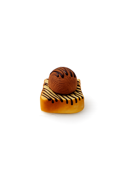 Ice-cream Toast- Chocolate Squishy