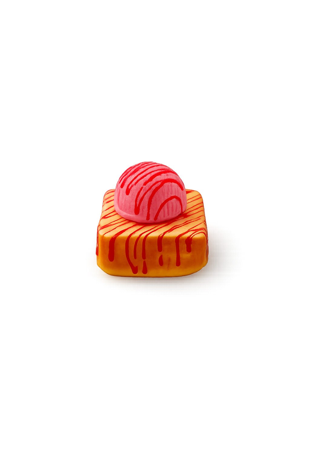 Ice-cream Toast- Strawberry Squishy