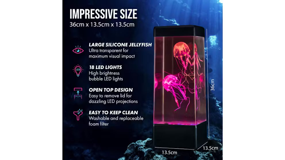 Jinx Luminous Jellyfish Lamp- International Version USB-C Version