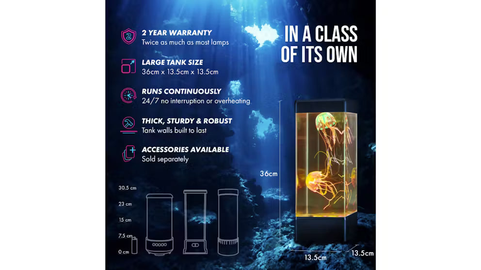 Jinx Luminous Jellyfish Lamp- International Version USB-C Version