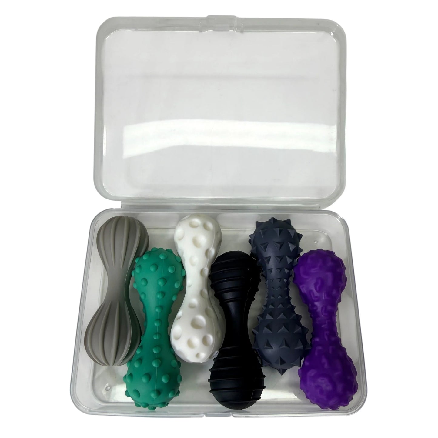 FLEXI – Textured Silicone Sensory Tools by Kaiko – 6 Pack