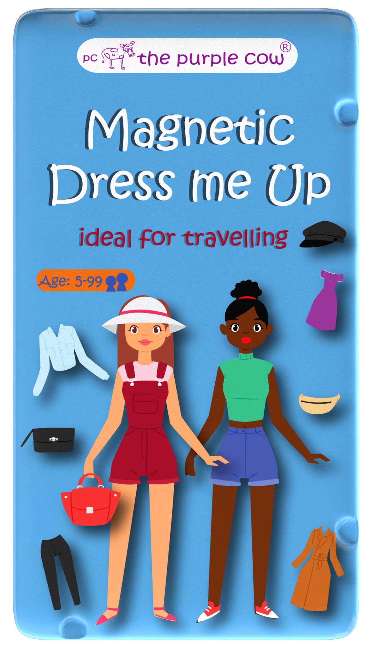 Travel Game Tin Dress Me Up