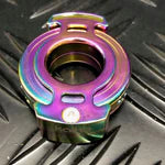Metal Spinner Ring - Oil Slick by Kaiko