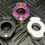 Metal Spinner Ring - Oil Slick by Kaiko