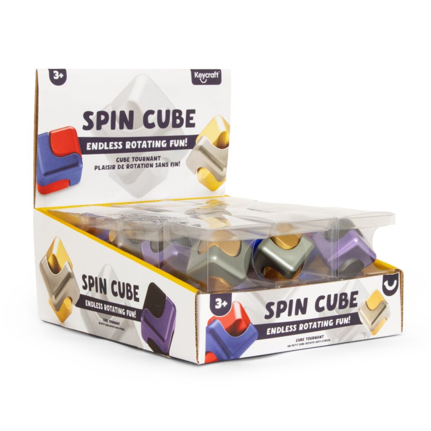 Metallic Spin Cube