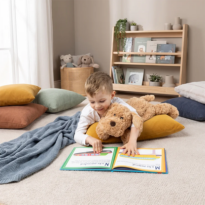 Mini & Me Weighted Plush - Puppy Peace