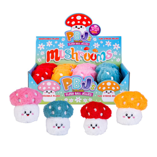 Mushrooms Plush Ball Jellies
