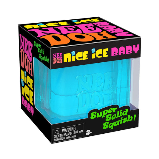 Nice Ice Baby Teenie Nee Doh Squishy- Blue