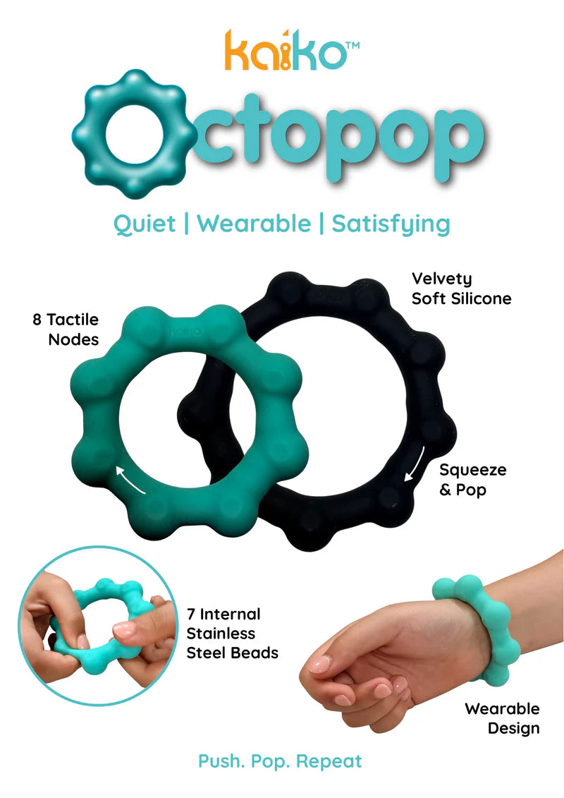 Octopop - Quiet. Wearable. Satisfying.