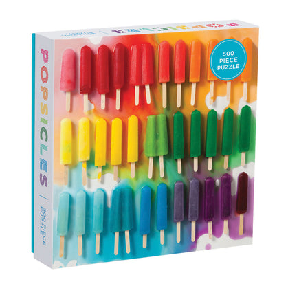 Rainbow Popsicles 500 pc Puzzle