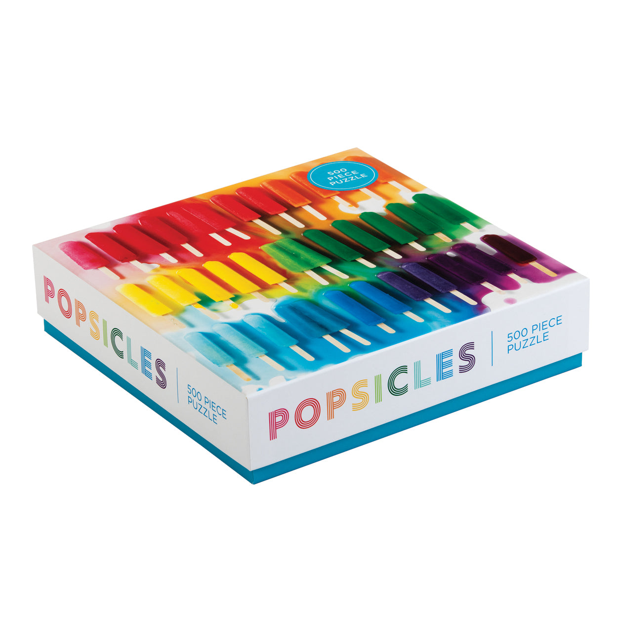 Rainbow Popsicles 500 pc Puzzle