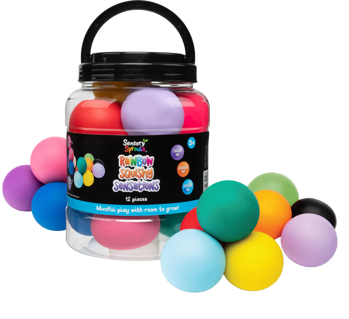 Rainbow Squishy Sensations Jar