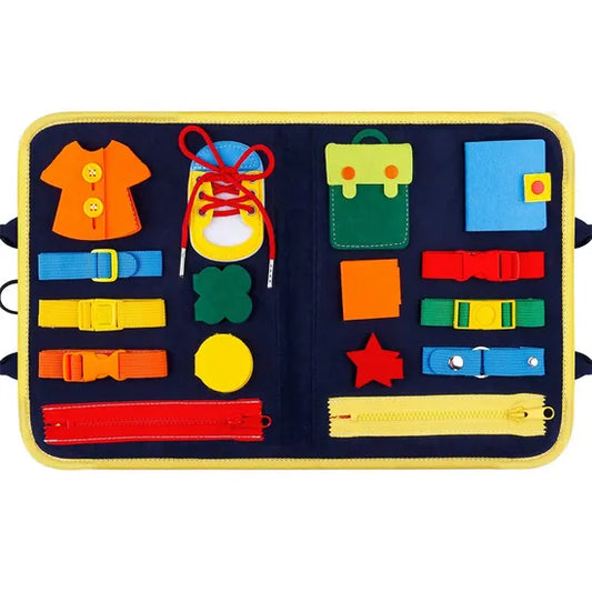 Sensory Practical Ability Busy Book
