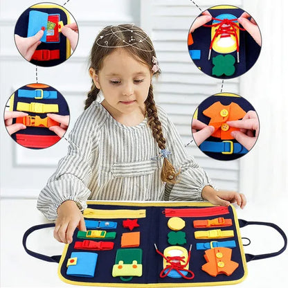 Sensory Practical Ability Busy Book