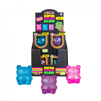 Smoosho's Super Squeeze Glow-in-the-dark Bear