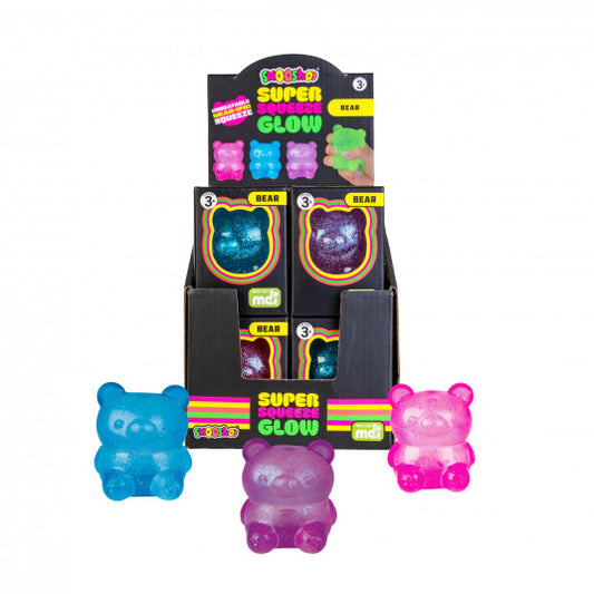 Smoosho's Super Squeeze Glow-in-the-dark Bear