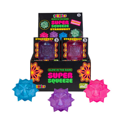 Smoosho's Super Squeeze Glow-in-the-dark Starburst
