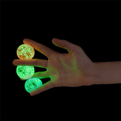 Smoosho's Super Squeeze Glow in the Dark Mini Balls Set of 3