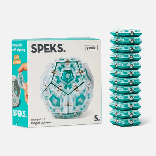 Speks Geode Magnetic Fidget Set Aquamarine