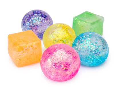 Stretch & Sparkle Shapes Jar of 12