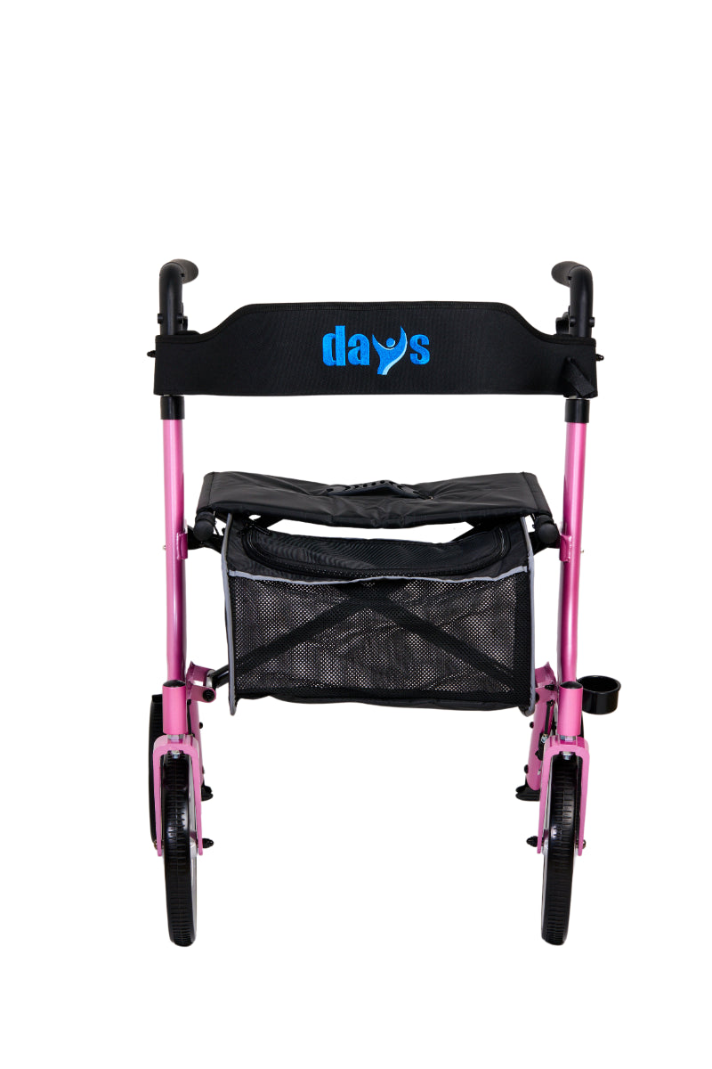 Days Superlite Deluxe Rollator Pink