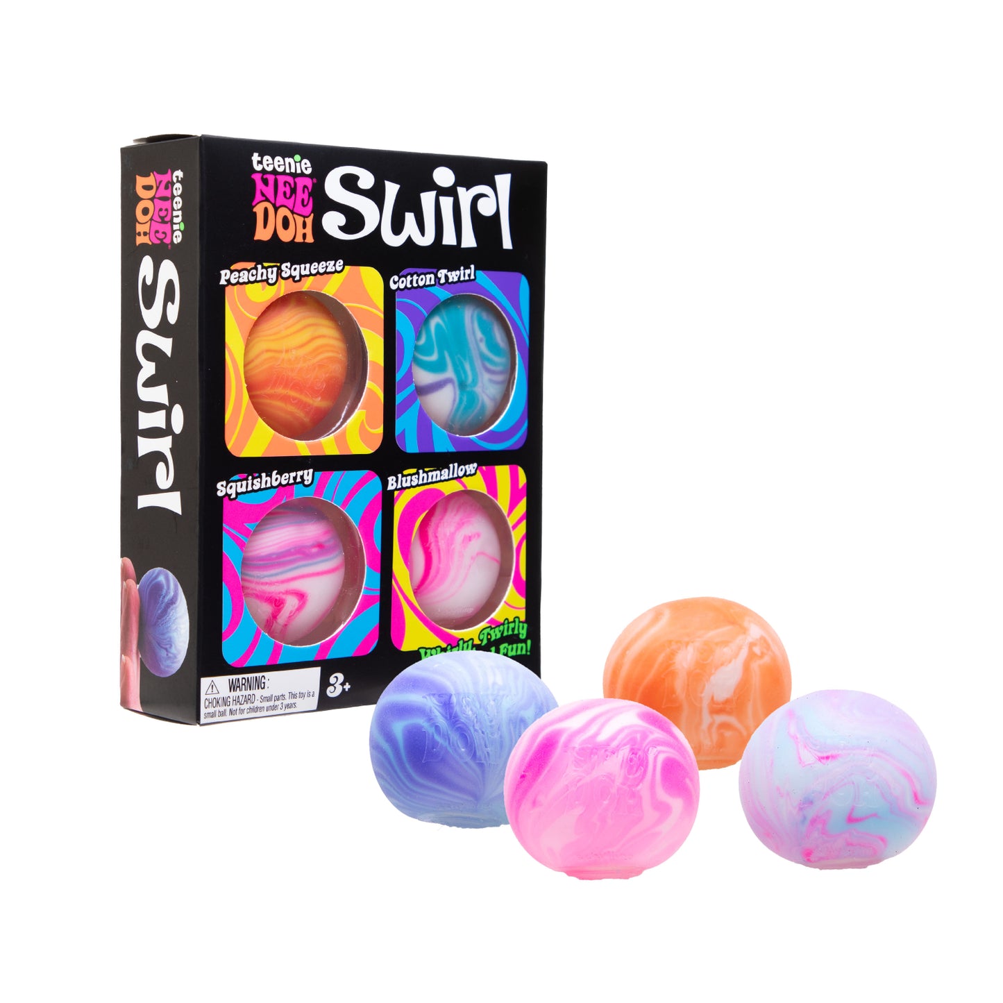 Teenie Nee Doh Swirl Multi-pack