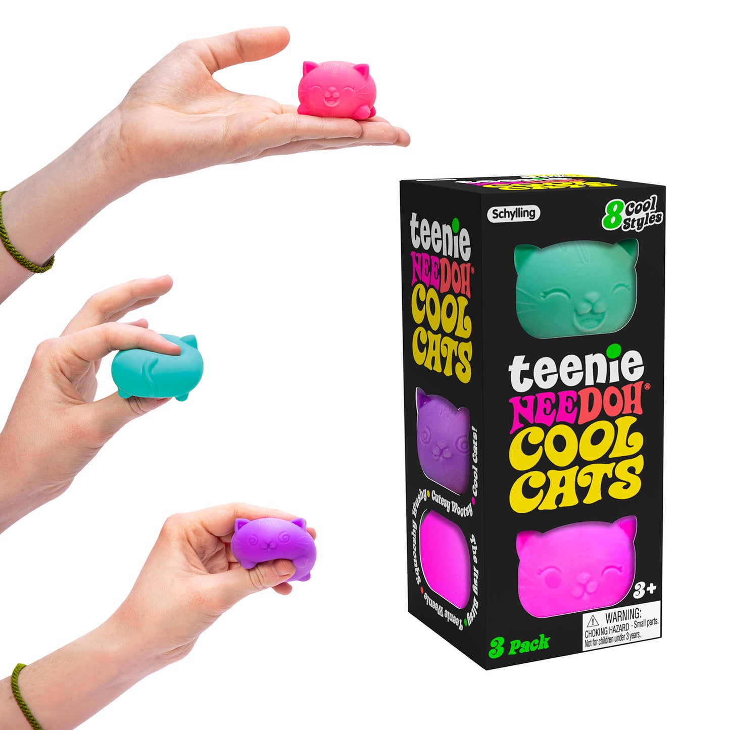 Teenie NeeDoh Cool Cats