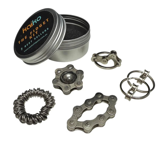 The Fidget Kit - Original 5 Best Selling Fidgets by Kaiko