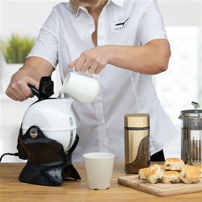 Uccello Powered Kettle Tipper Black/White