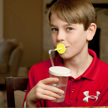 ARK Lip Blok® Oral Motor Tool for Straw Drinking (Yellow, Easiest)