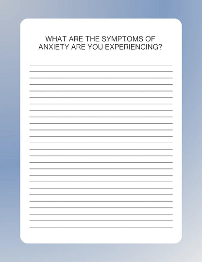 Anxiety Journal: Daily Journal Prompts for Mental Health