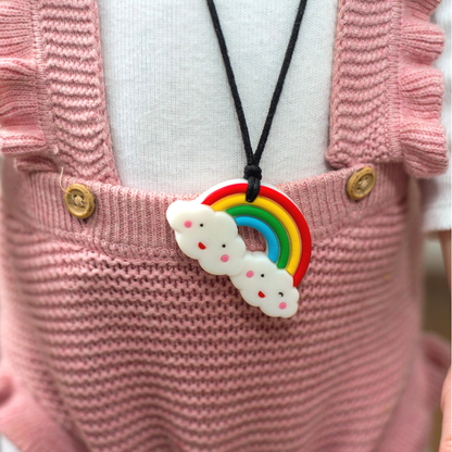 Jellystone Designs Silicone Rainbow Pendant