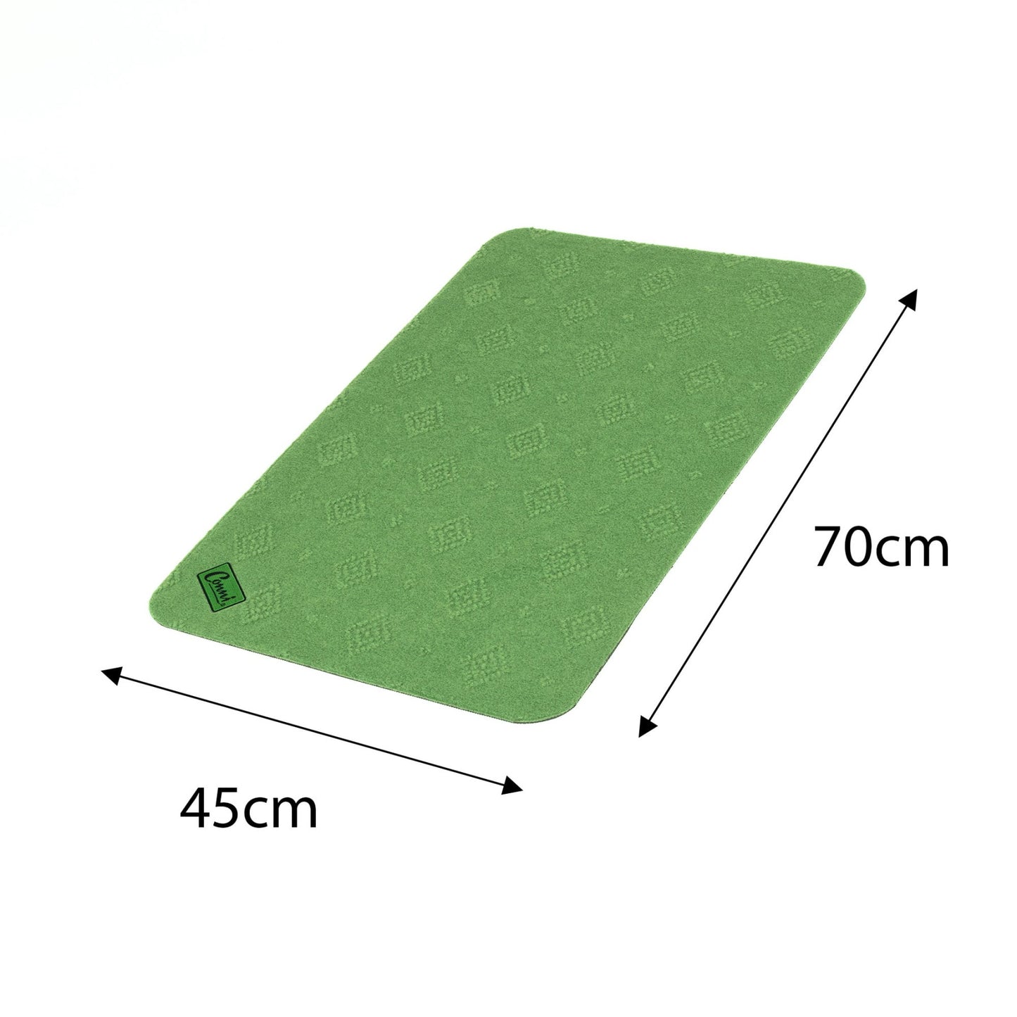 Absorbent and Waterproof Floor Mat - Compact - Green