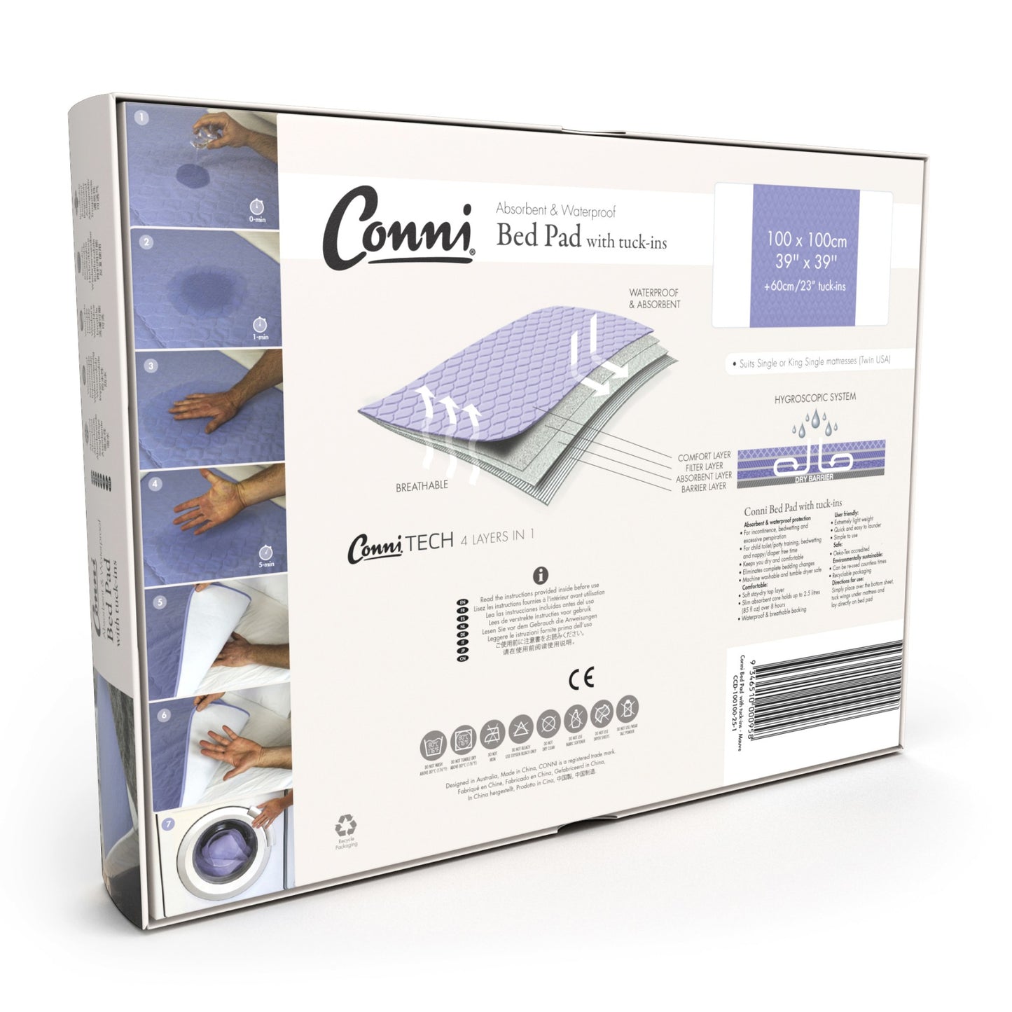 Conni Bed Pad- Mauve