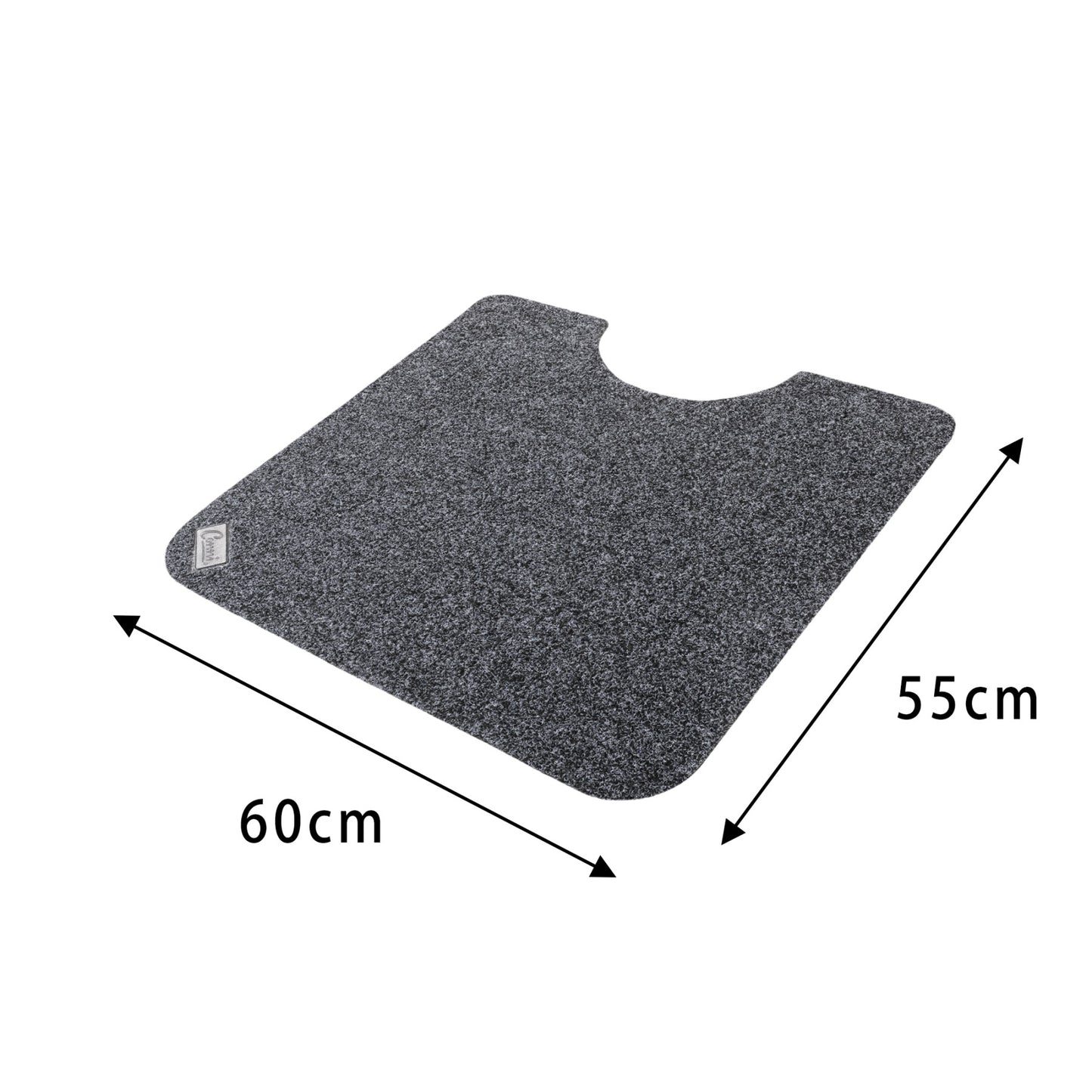 Conni Toilet Floor Mat - Marble