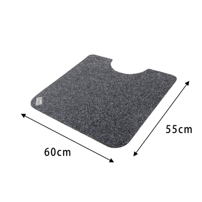 Conni Toilet Floor Mat - Marble
